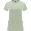 Capri dámske tričko s krátkym rukávom - Bledo zelená, 2XL
