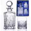 Onte Crystal Bohemia Crystal ručne brúsený whisky set Exclusive 1+2