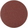 Wolfcraft 2213100 brúsny papier pre brúsne kotúče na suchý zips, bez otvorov Zrnitosť 60 (Ø) 125 mm 5 ks