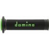 Domino gripy A010 road dĺžka 120 + 125 mm, čierno-zelené