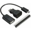 Raspberry Pi Zero mini sada adaptérov HDMI na HDMI + Micro USB