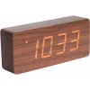 Karlsson Dizajnový LED budík - hodiny KA5654DW
