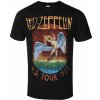 Tričko metal NNM Led Zeppelin USA Tour 1975 Čierna