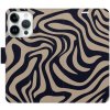 iSaprio Flip púzdro Zebra Black 02 pre iPhone 15 Pre n24zb02-FLP2-i15p (N24ZB02-FLP2-I15P)