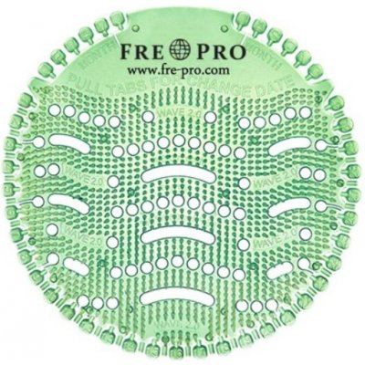 FrePro FrePro Wave 2.0 vonné pisoárové sitko Zelené Melón a uhorka 2 ks