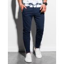 Yoclub Mans Sweatpants Navy Blue modrá