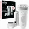Depilátor na batériu Braun Silk-epil 7 7-441 s pinzetami Masážny systém