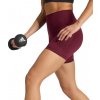 adidas | 3 Stripes Studio All Me Booty Short Leggings Women | vínová| XL-5