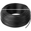 Elektrokabel CYA 1x0,75 čierny 100 m