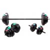 Nakladacie činky - sada činiek HMS SGSP60, 62 kg