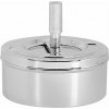Kovový rotačný popolník 12453