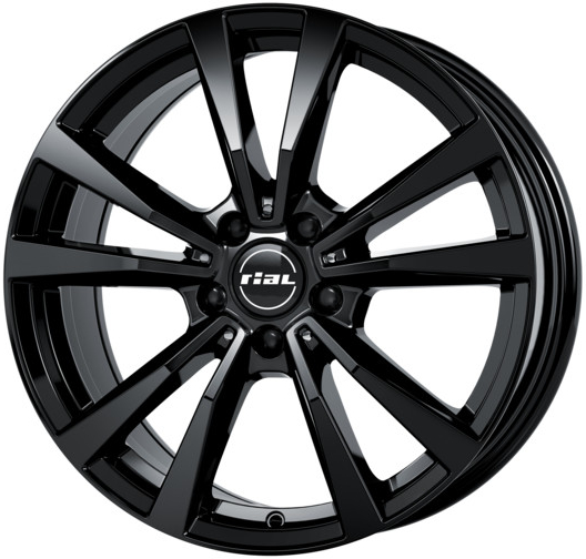 Rial M12 7,5x18 5x112 ET44 black glossy