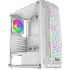 EVOLVEO Xenon, Midi Tower/ 4x ARGB/ mesh+sklo XENON-WH-4