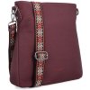 Tangerin kabelka crossbody vínová 4366 BO