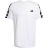 Pánske tričko adidas, 3-STRIPES SJ TEE biela,čierna M