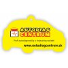 Voňavý stromček do auta Autodiagcentrum - Zelený čaj, Čierna