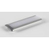 SJ-Tec SJ-ALP2507 Zápustný hliníkový profil pre LED, Biely, Matný, 1m
