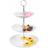 Podnos 3 poschodia okrúhly 17cm, 21cm, 26,5cm porcelán BÍ