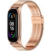 Xiaomi Mi Band 3/4/5/6 náhradný remienok - Steel Farba: Rose zlatá MBSCZ-5STE04