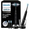 Elektrická zubná kefka Philips Sonicare DiamondClean čierna, 2 náhradné hlavice
