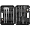 Caterpillar DA03902 2030108 - Sada vrtákov a sekáčov SDS+ 17dielna v kufri
