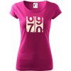 Tachometer 70 - Dámske tričko Pure - L ( Fuchsiová )