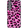 Picasee silikónový čierny obal pre Samsung Galaxy S24+ S926B 5G - Pink Tiger