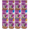 Whiskas CAT Adult Mokré krmivo MIX CHUTÍ v želé pre mačky 12x400 g
