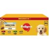Pedigree zmiešaný výber pre šteňatá s ryžou v želé 40 x 100 g