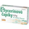 Dr. Müller Glycerínové čípky 2,2 g sup 12 ks