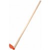 Motyka s násadou 100 cm Rosteto - srdcová - oranžová