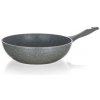 Banquet WOK s nepriľnavým povrchom Granite Grey 28 cm