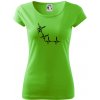 EKG bouldering - Dámske tričko Pure - L ( Apple Green )