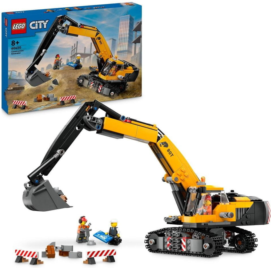 LEGO® City 60420 Žltý bager