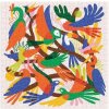 GALISON Čtvercové puzzle Chromatičtí ptáci 500 dílků