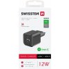 Swissten network Adapter 1x USB-C + 1xUSB-A 12W,black 22071510
