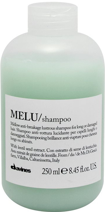 Davines Melu Lentil Seed jemný šampón pre poškodené a krehké vlasy Mellow Anti-Breakage Lustrous Shampoo for Long or Damaged Hair 250 ml