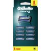 Gillette Mach3 náhradné hlavice 8ks