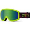 Smith Snowday Jr. - Space Dust/Green Solx Mirror Antifog uni