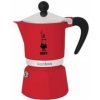 Moka kanvica Bialetti Rainbow 1 červená