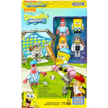 Mega Bloks SpongeBob Baseball s medúzami 77 ks