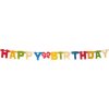Gírlanda HAPPY BIRTHDAY 1,5 m 11 cm