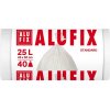 Alufix Vrecia na odpadky HDPE 40ks 10μm 25l biele