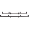 Hrazda na 4 Prúty Anaconda Blaxx Goal Post Buzzer Black Dĺžka 55cm