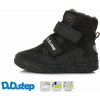D.D.STEP Zimné kožené topánky W040 black Veľkosť-obuvi: 27