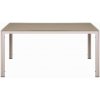 Záhradný jedálenský stôl z hlinikovou konštrukciou - béžový