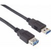Dátový kábel PremiumCord USB 3.0 predlžovací AA čierny 2m (KU3PAA2BK)
