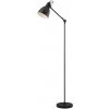 Stojacia lampa Eglo Priddy E27 40 W čierna