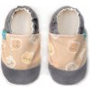 Detské papučky TITOT Grey Kittens, veľkosť 27, vložka 17,2 cm