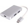 PremiumCord USB-C hub 2xUSB 3.0+PD charge ku31hub05